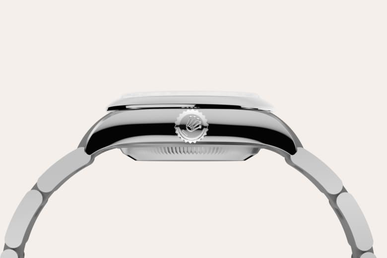 Silver dial