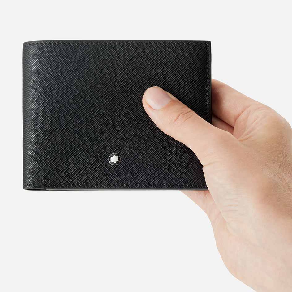 Montblanc Sartorial Wallet 6cc With 2 View Pockets