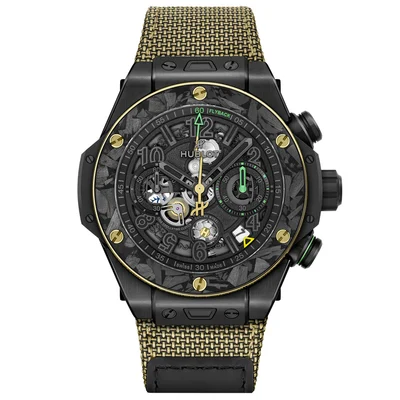 Hublot Big Bang Reloaded Usain Bolt Ceramic Carbon - Model No. 421.CQ.1140.NR.USB26
