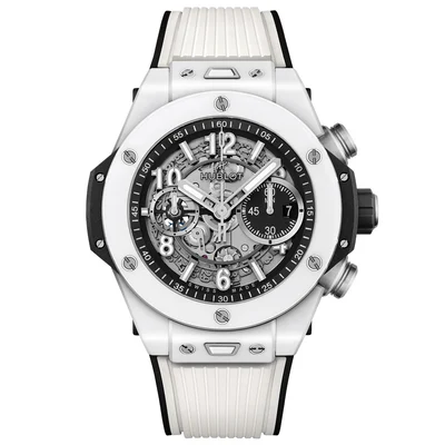 Hublot Big Bang Unico White Ceramic - Model No. 421.HX.1170.RX