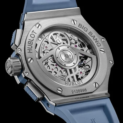 Hublot Big Bang Original Titanium Coal Blue - Model No. 431.NX.717B.RX