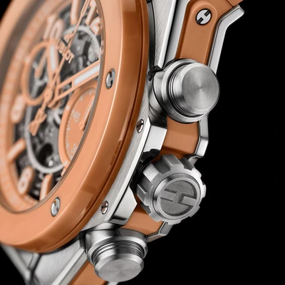 Hublot Big Bang Titanium Peach Ceramic - Model No. 441.NCU.5920.RX