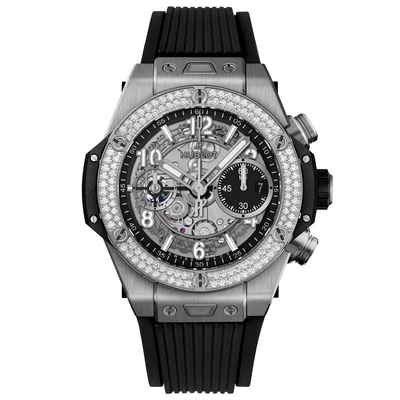 Hublot Big Bang Unico Titanium Diamonds - Model No. 441.NX.1171.RX.1104
