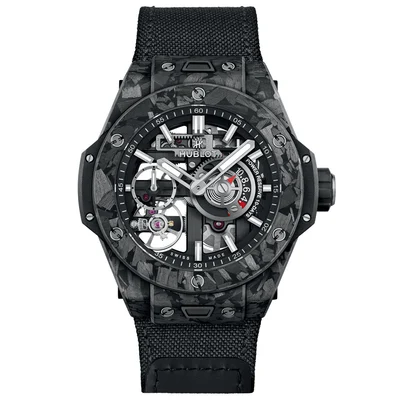 Hublot Big Bang Meca-10 Frosted Carbon - Model No. 444.QN.1170.NR