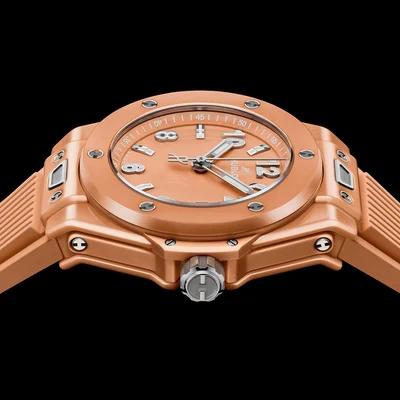 Hublot Big Bang Peach Ceramic - Model No. 485.CUP.5920.RX