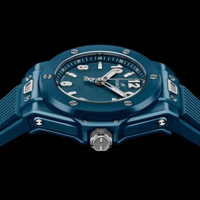 Hublot Big Bang Petrol Blue Ceramic - Model No. 485.ES.5171.RX