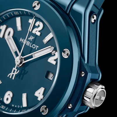 Hublot Big Bang Petrol Blue Ceramic - Model No. 485.ES.5171.RX