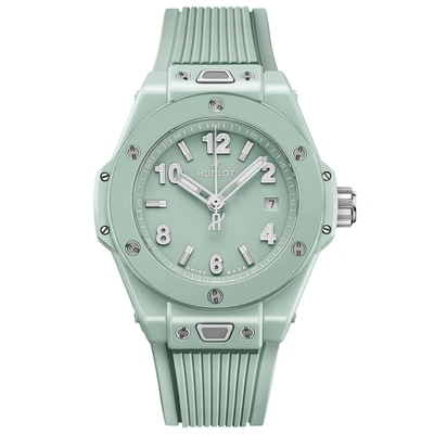Hublot Big Bang Mint Green Ceramic - Model No. 485.GS.5271.RX