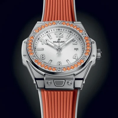 Hublot Big Bang Joyful Steel Orange - Model No. 485.SO.2210.RX.1206