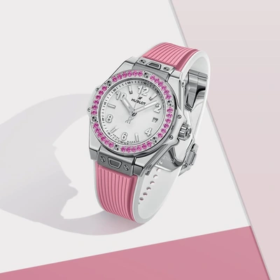 Hublot Big Bang Joyful Steel Pink - Model No. 485.SP.2210.RX.1233