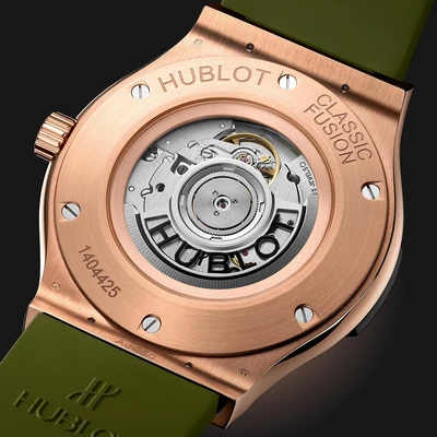 Hublot Classic Fusion King Gold Green - Model No. 511.OX.8980.RX