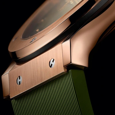 Hublot Classic Fusion King Gold Green - Model No. 511.OX.8980.RX