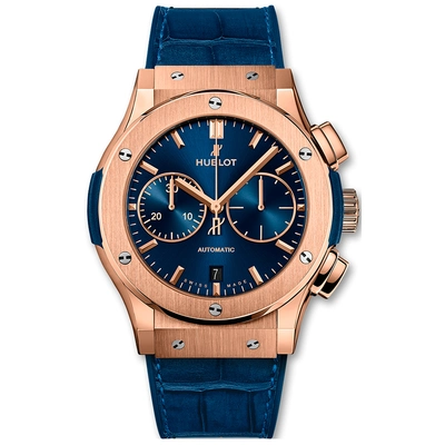 Hublot Classic Fusion Chronograph King Gold Blue - Model No. 521.OX.7180.LR