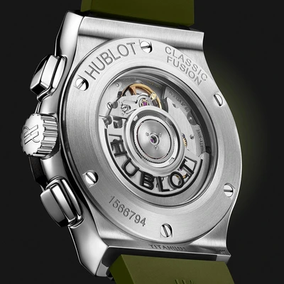 Hublot Classic Fusion Chronograph Titanium Green - Model No. 541.NX.8970.RX
