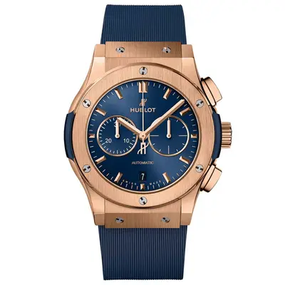 Hublot blue gold hotsell