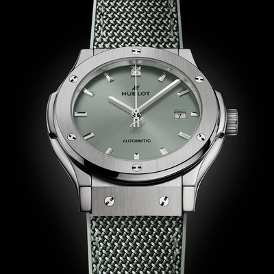 Hublot Classic Fusion Titanium Sage Green - Model No. 542.NX.891G.NR