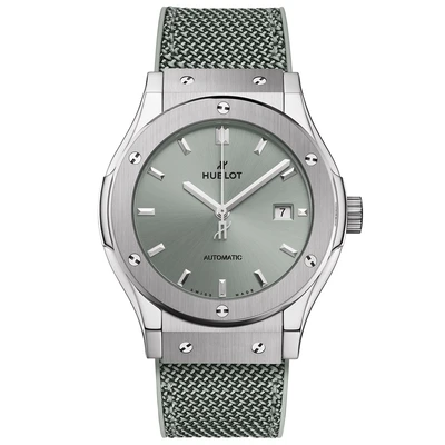 Hublot Classic Fusion Titanium Sage Green - Model No. 542.NX.891G.NR