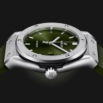 Hublot Classic Fusion Titanium Green - Model No. 542.NX.8970.RX