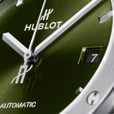 Hublot Classic Fusion Titanium Green - Model No. 542.NX.8970.RX