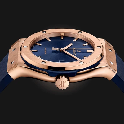 Hublot Classic Fusion King Gold Blue - Model No. 542.OX.7180.RX