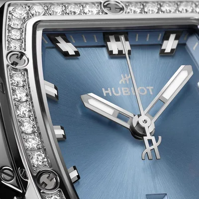 Hublot Spirit of Big Bang Steel Coal Blue Diamonds - Model No. 682.SX.717B.RX.1204