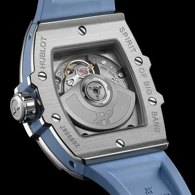 Hublot Spirit of Big Bang Steel Coal Blue Diamonds - Model No. 682.SX.717B.RX.1204