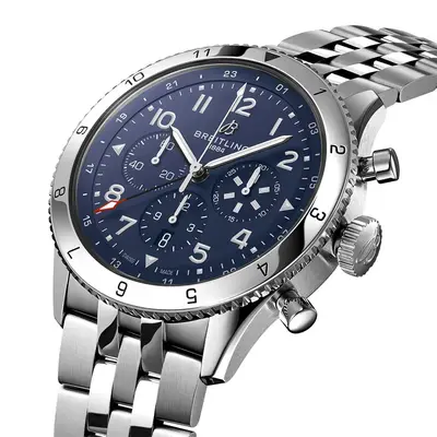 Breitling Super AVI B04 Chronograph GMT 46 Tribute to Vought F4U Corsair - Model No. AB04451A1C1A1