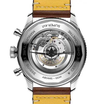 Breitling Super AVI B04 Chronograph GMT 46 Curtiss Warhawk - Model No. AB04452A1L1X1