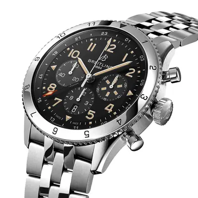 Breitling Super AVI B04 Chronograph GMT 46 P-51 Mustang - Model No. AB04453A1B1A1