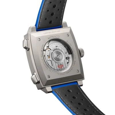 TAG Heuer Monaco Chronograph French Racing Blue - Model No. CAW218C.FC6548