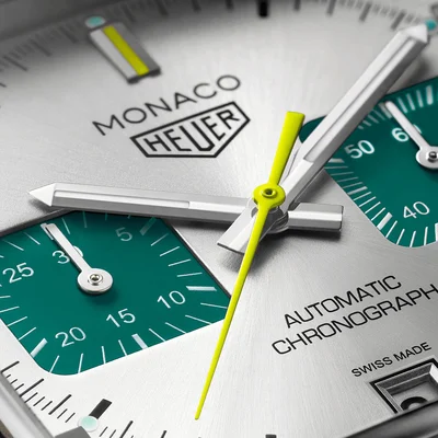 TAG Heuer Monaco Chronograph French Racing Green - Model No. CAW218E.FC6565