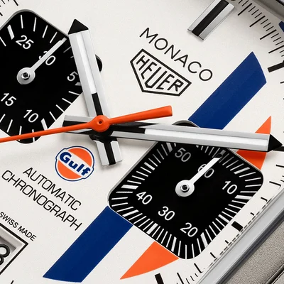TAG Heuer Monaco Chronograph x Gulf - Model No. CAW218G.EB0393