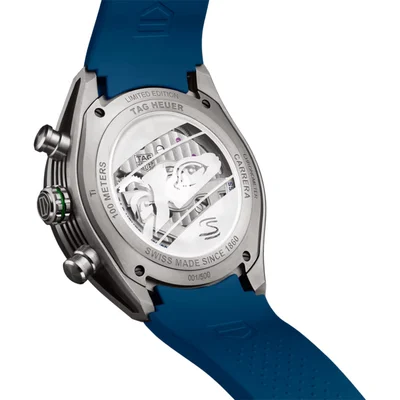 TAG Heuer Carrera Chronograph Tourbillon Extreme Sport x Senna - Model No. CBU5081.FT6274