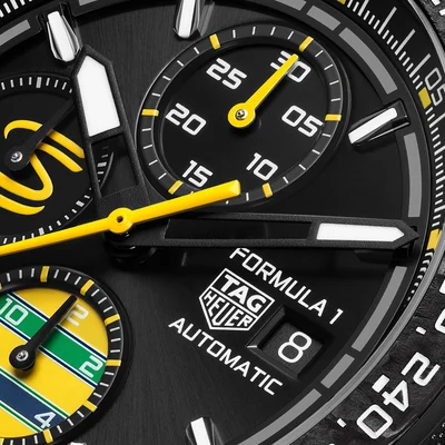 TAG Heuer Formula 1 Chronograph x Senna - Model No. CBZ2081.FT8092