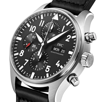 IWC Schaffhausen Pilot's Watch Chronograph - Model No. IW377709