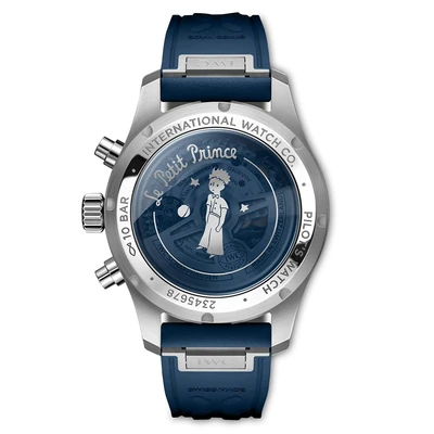 IWC Schaffhausen Pilot's Watch Chronograph 41 Le Petit Prince - Model No. IW388120