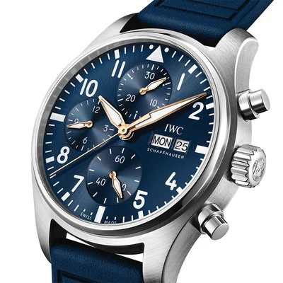 IWC Schaffhausen Pilot's Watch Chronograph 41 Le Petit Prince - Model No. IW388120