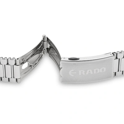 Rado DiaStar Orologio Uomo Automatico 43mm: Acciaio, Quadrante Nero E Vetro Zaffiro