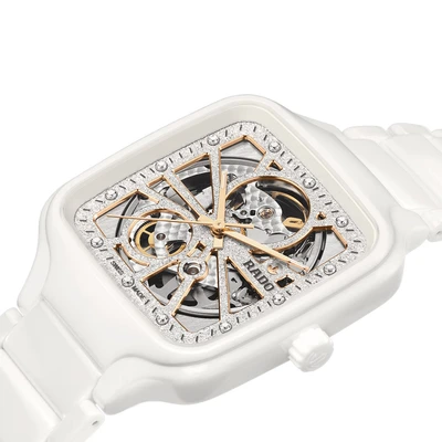 Rado True Square Automatic Open Heart Sparkling - Model No. R27073722