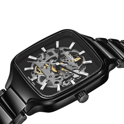 Rado True Square Automatic Skeleton Diamonds - Model No. R27124702