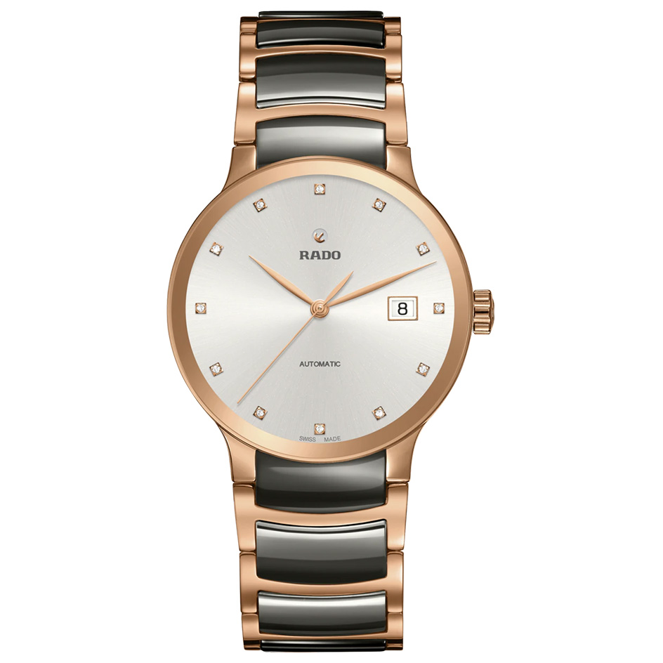 営業力強化 Rado Unisex Centrix Stainless Steel Swiss Quartz Watch