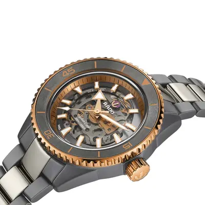 Rado Captain Cook High-Tech Ceramic Skeleton - Model No. R32148162