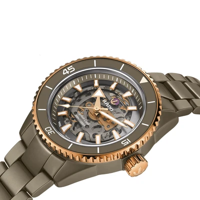 Rado Captain Cook High-Tech Ceramic Skeleton - Model No. R32150162