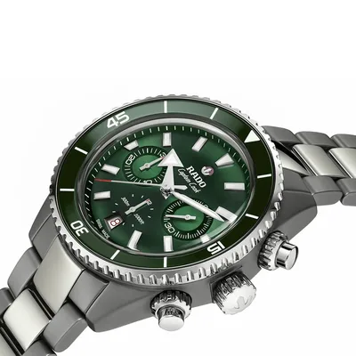 Rado Captain Cook High-Tech Ceramic Automatic Chronograph - Model No. R32189313