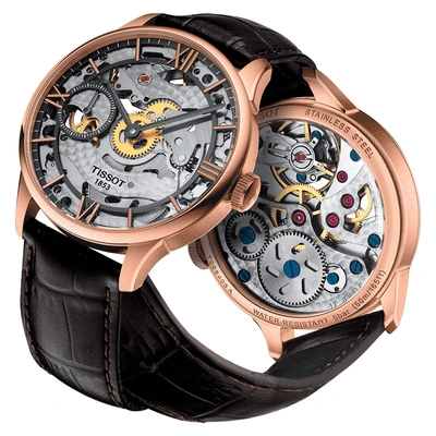 Tissot Tissot Chemin Des Tourelles Squelette Mechanical - Model No. T099.405.36.418.00
