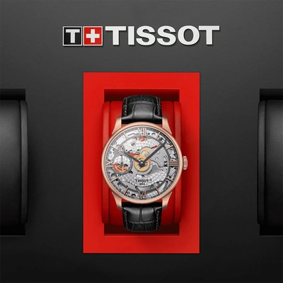 Tissot Tissot Chemin Des Tourelles Squelette Mechanical - Model No. T099.405.36.418.00