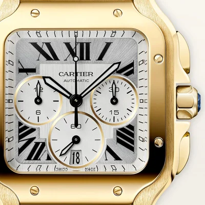 Cartier Santos Chronograph - Model No. WGSA0110
