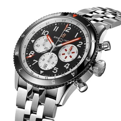 Breitling Super AVI B04 Chronograph GMT 46 Mosquito - Model No. YB04451A1B1A1