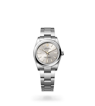 Rolex Oyster Perpetual, Oyster, 34 mm, Oystersteel, M124200-0001