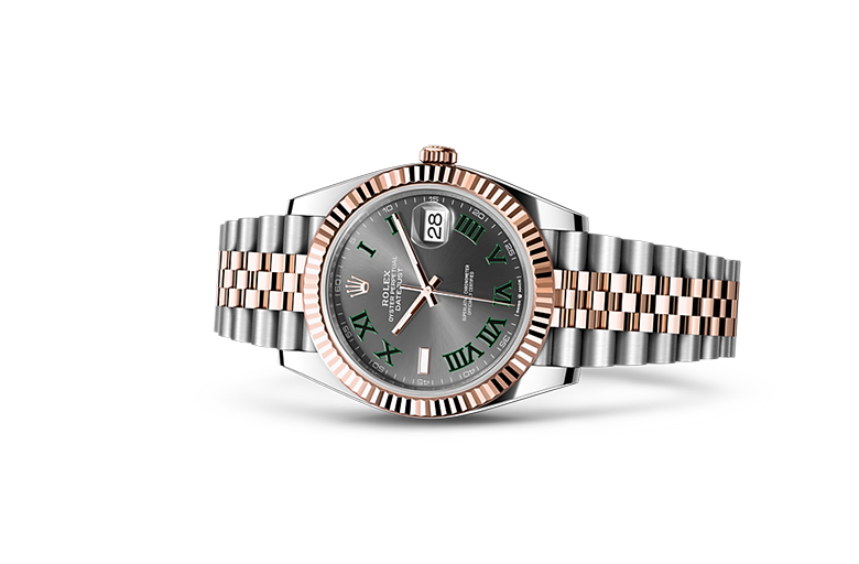 Rolex Datejust, Oyster, 41 mm, Oystersteel and Everose gold, M126331-0016